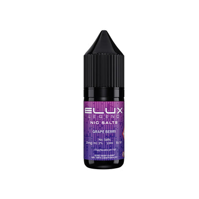 Elux Legends Nic Salts Grape Berry 20mg