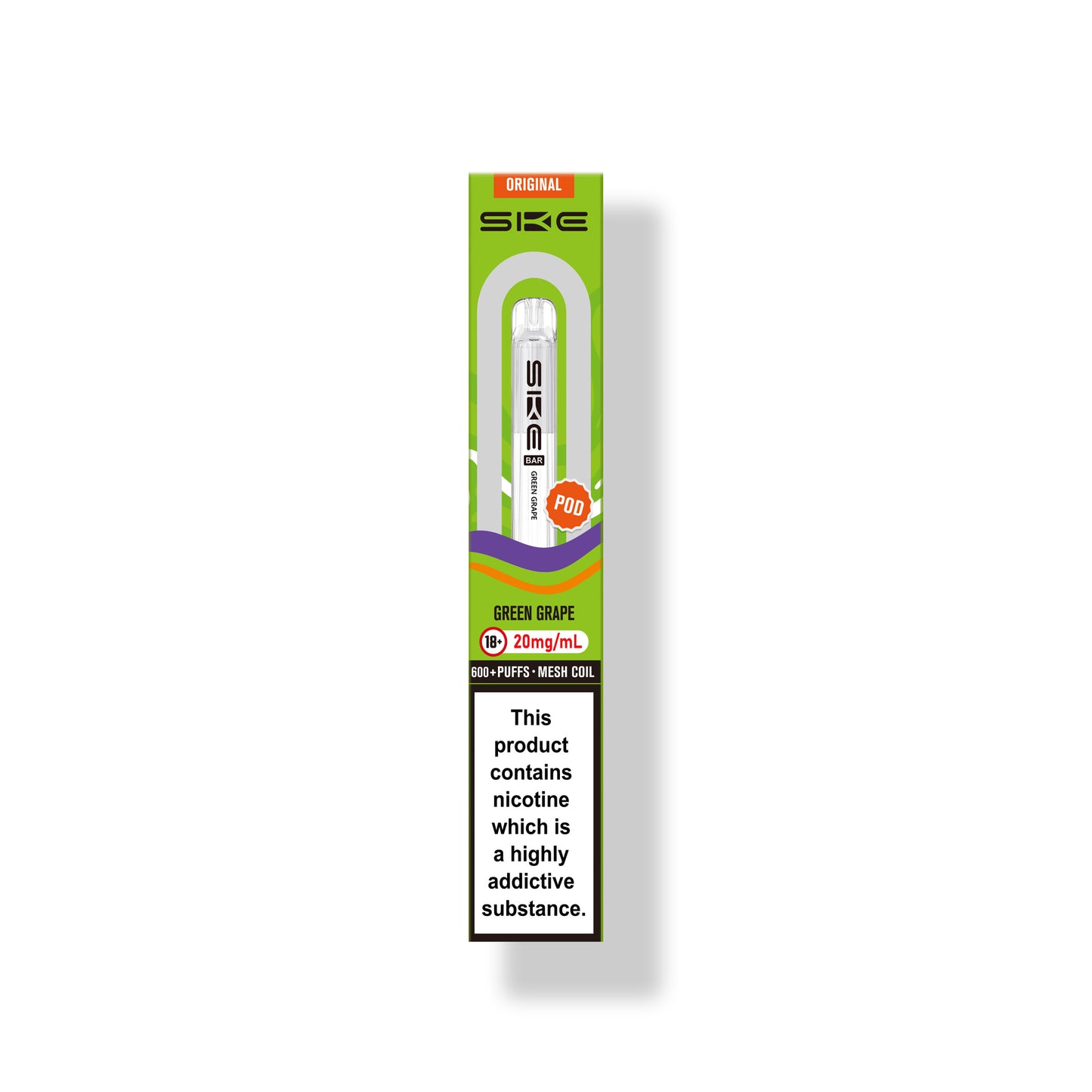 SKE Bar Replacement Pod Green Grape