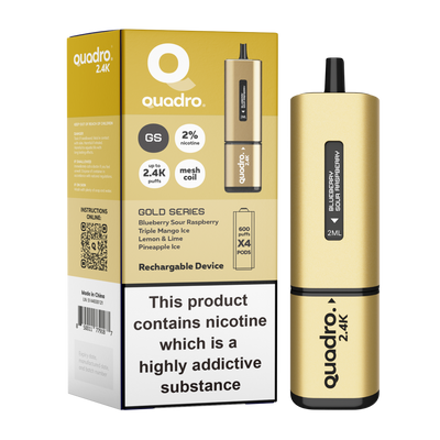 Quadro 2.4K Device Gold Series 20mg