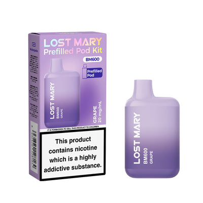 Lost Mary BM600 Recharge Kit Grape