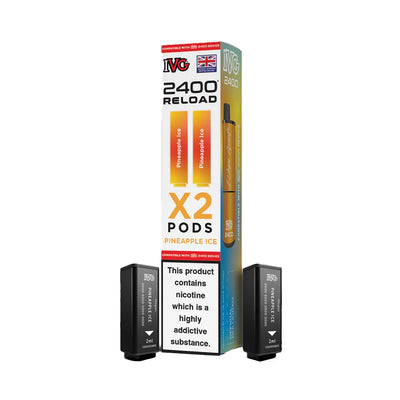 IVG 2400 Reload 2 Pod Pack Pineapple Ice