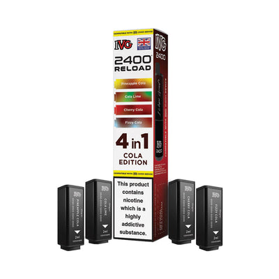 IVG 2400 Reload 4 Pod Pack Cola Edition