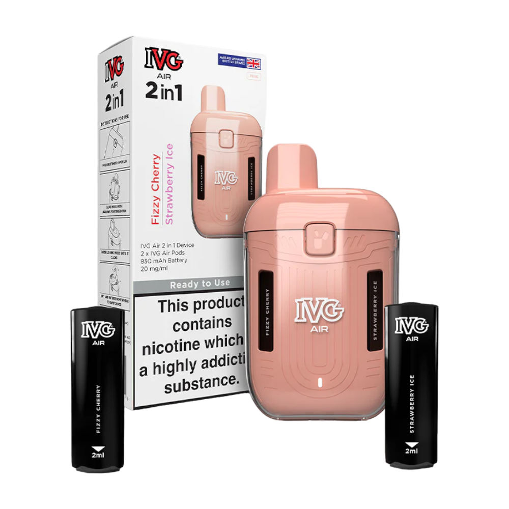 IVG Air 2 in 1  Pink Starter Kit