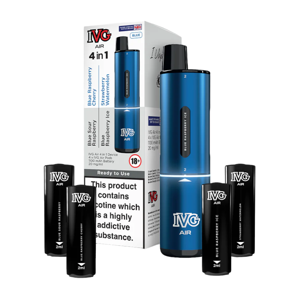 IVG Air 4 in 1  Blue Starter Kit
