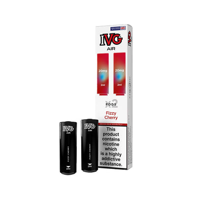 IVG Air Pro Pods Fizzy Cherry 20mg 2pk