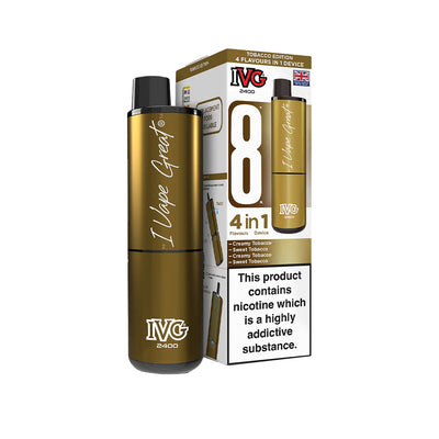 IVG 2400 Recharge Kit Tobacco Edition