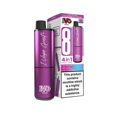 IVG 2400 Recharge Kit Plum Edition