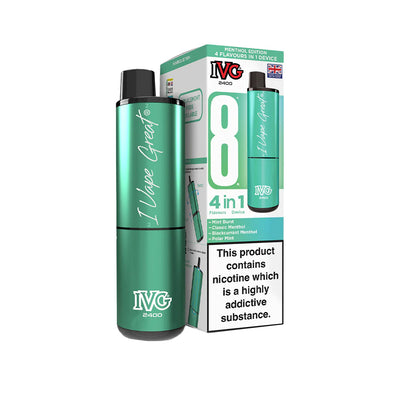 IVG 2400 Recharge Kit Menthol Edition