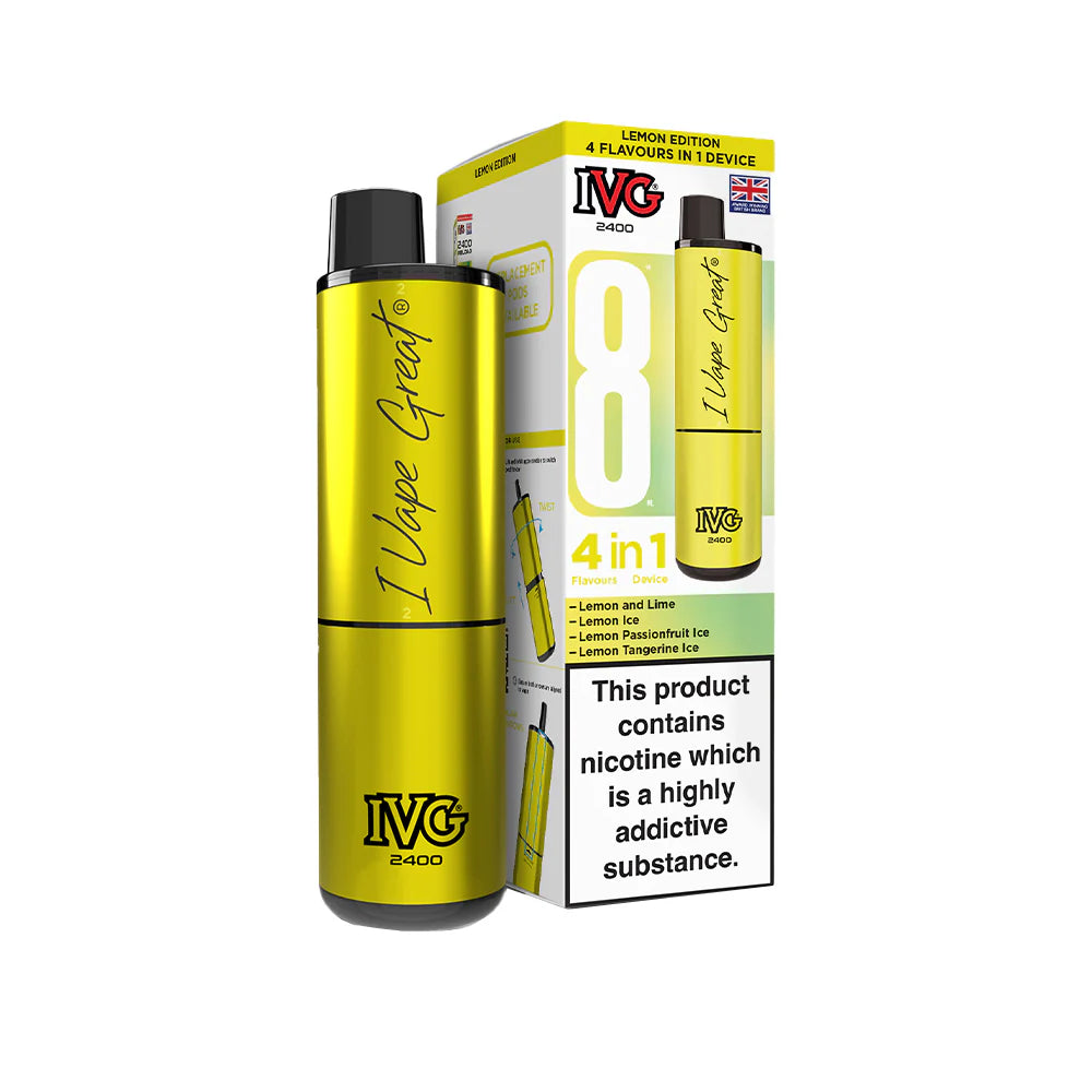 IVG 2400 Recharge Kit Lemon Edition
