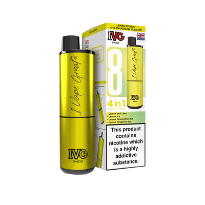 IVG 2400 Recharge Kit Lemon Edition