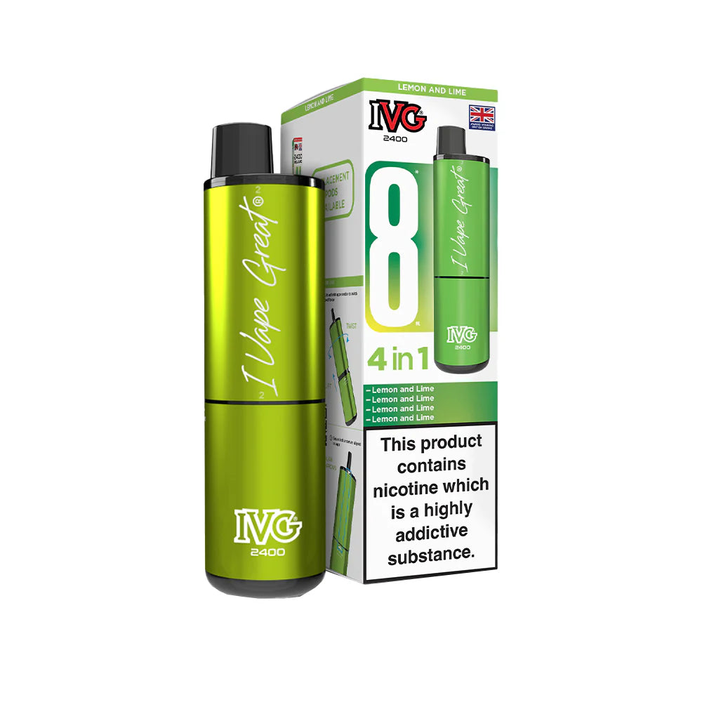 IVG 2400 Recharge Kit Lemon and Lime