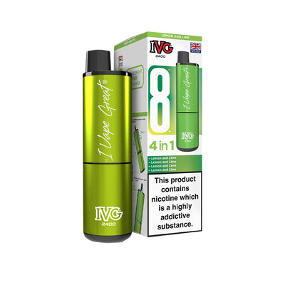 IVG 2400 Recharge Kit Lemon and Lime