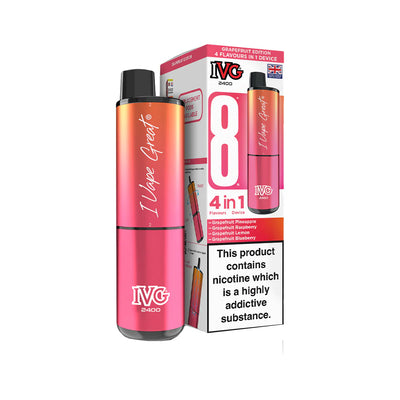 IVG 2400 Recharge Kit Grapefruit Edition