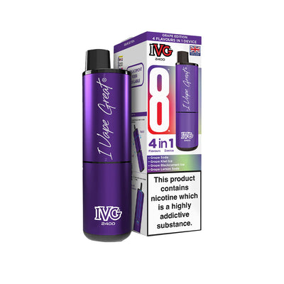 IVG 2400 Recharge Kit Grape Edition