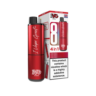 IVG 2400 Recharge Kit Fizzy Cherry