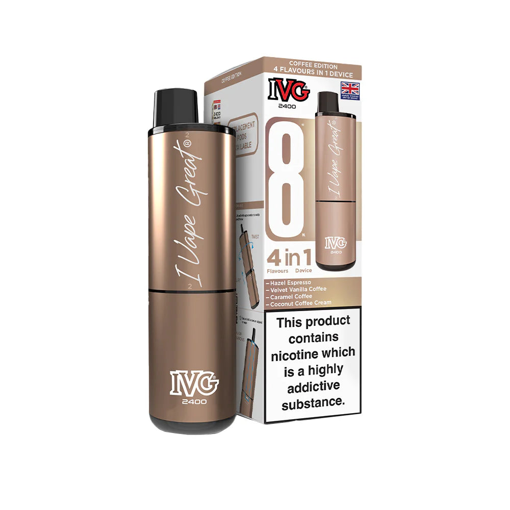 IVG 2400 Recharge Kit Coffee Edition