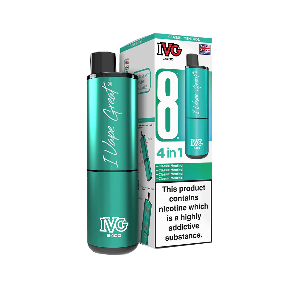 IVG 2400 Recharge Kit Classic Menthol
