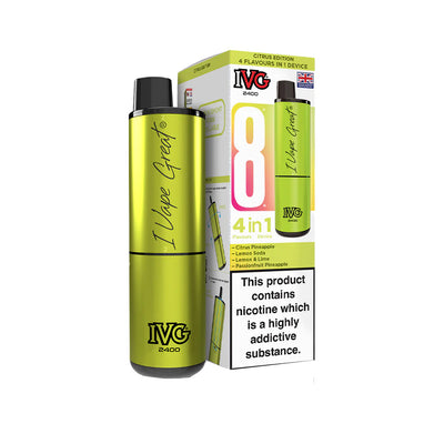 IVG 2400 Recharge Kit Citrus Edition