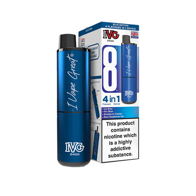 IVG 2400 Recharge Kit Blue Edition