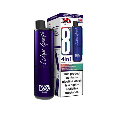 IVG 2400 Recharge Kit Blackcurrant Edition