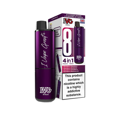 IVG 2400 Recharge Kit Blackberry Edition