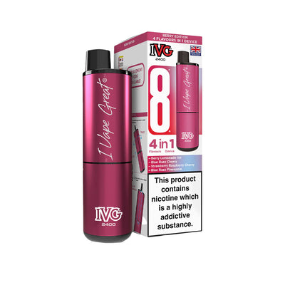 IVG 2400 Recharge Kit Berry Edition
