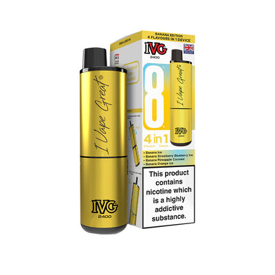 IVG 2400 Recharge Kit Banana Edition