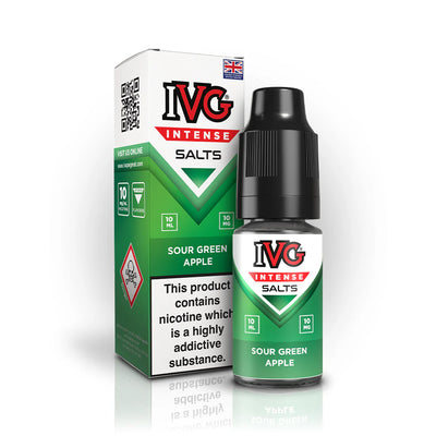 IVG Intense Salt Sour Green Apple 10mg