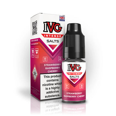 IVG Intense Salt Strawberry Raspberry Cherry 10mg