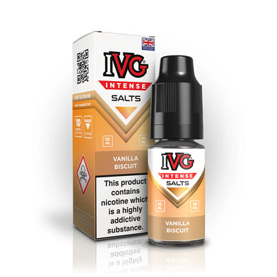 IVG Intense Salt Vanilla Biscuit 10mg