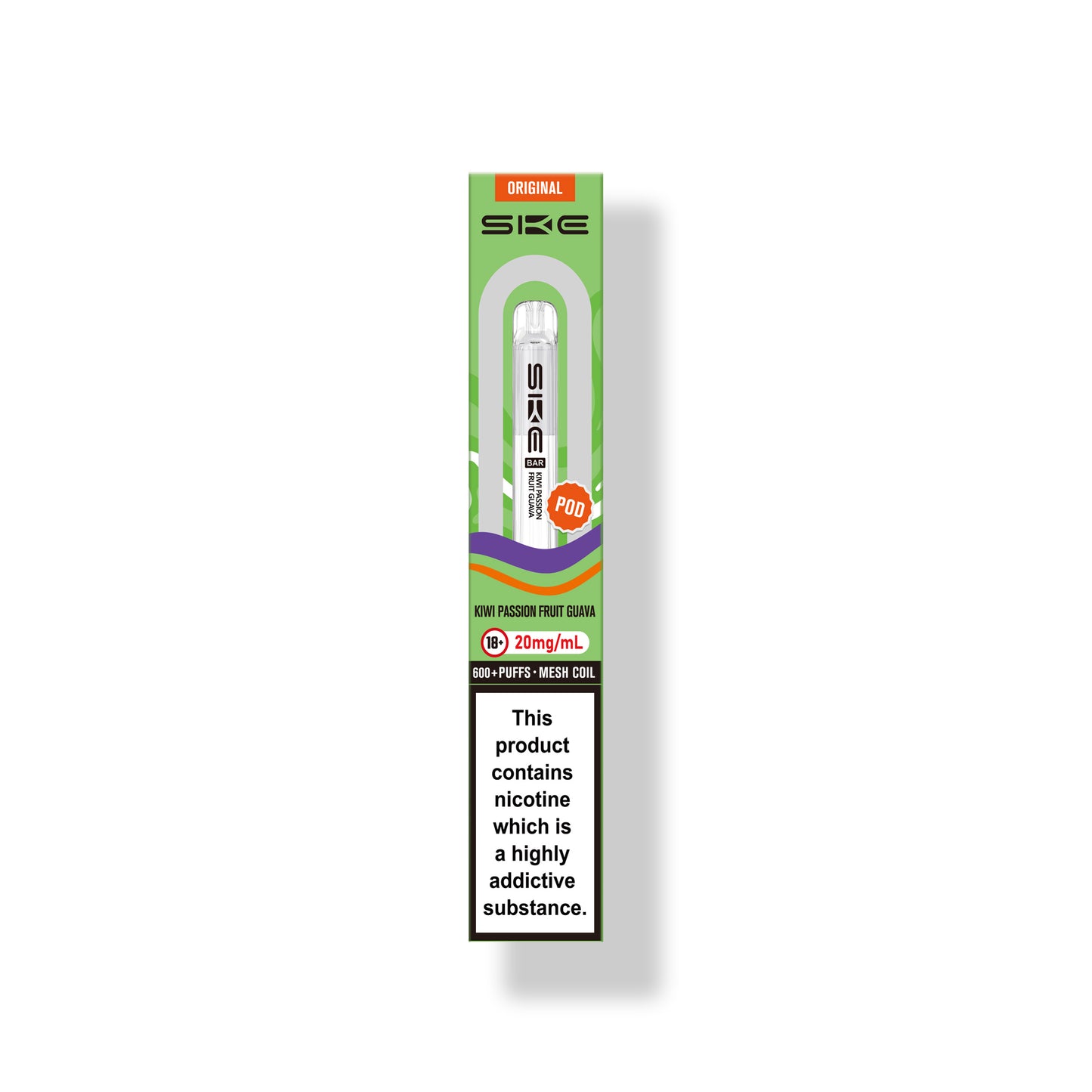 SKE Bar Replacement Pod Kiwi Passion Fruit Guava