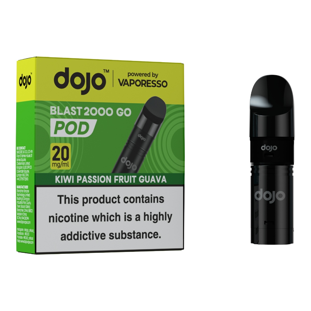 Dojo Blast Go 2k Pod Kiwi Passionfruit Guava