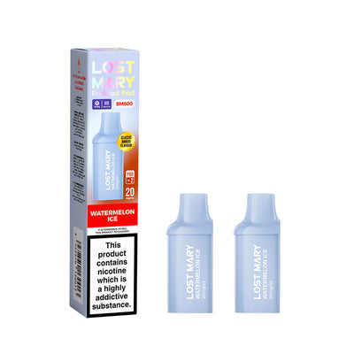 Lost Mary BM600 Recharge 2x Pods Watermelon Ice