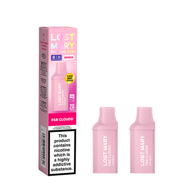 Lost Mary BM600 Recharge 2x Pods P&B Cloud