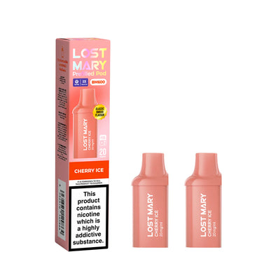 Lost Mary BM600 Recharge 2x Pods Cherry Ice