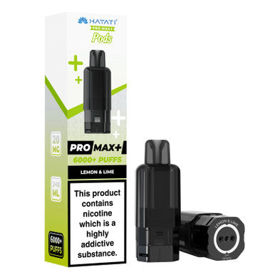 Hayati Pro Max+ Pods Lemon Lime