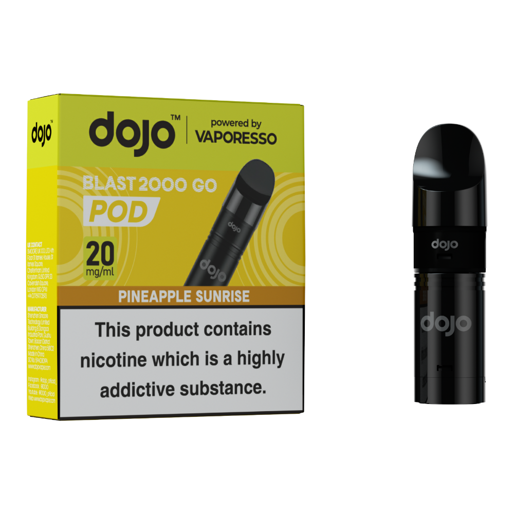 Dojo Blast Go 2k Pod Pineapple Sunrise