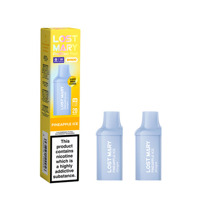 Lost Mary BM600 Recharge 2x Pods Pineapple Ice