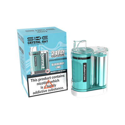 SKE Crystal 4In1 Kit Blueberry Lime 20mg