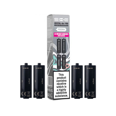 SKE Crystal 4In1 Pod White Edition 20mg