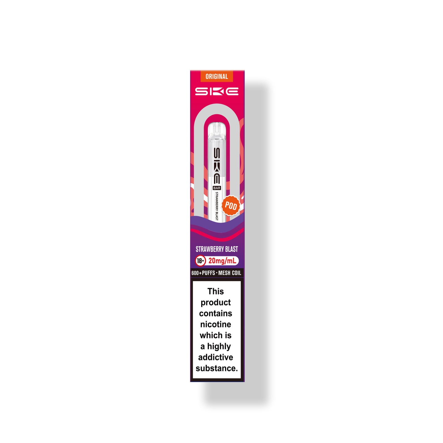 SKE Bar Replacement Pod Strawberry Blast