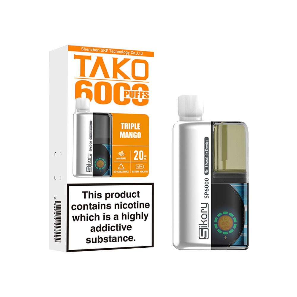SIKARY SP6000 Triple Mango Kit 20mg