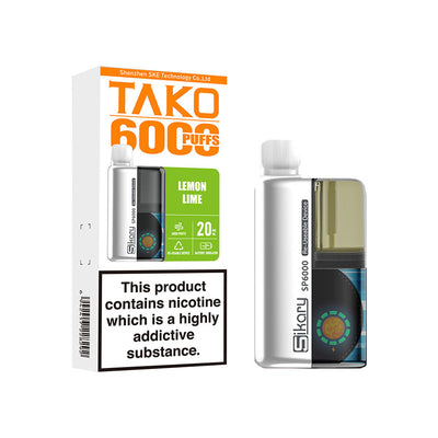 SIKARY SP6000 Lemon Lime Kit 20mg