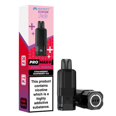 Hayati Pro Max+ Pods Strawbery Raspberry Ice