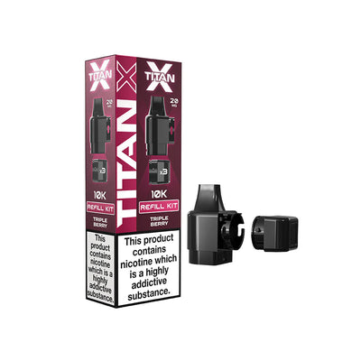 Titan X Refill Kit Triple Berry