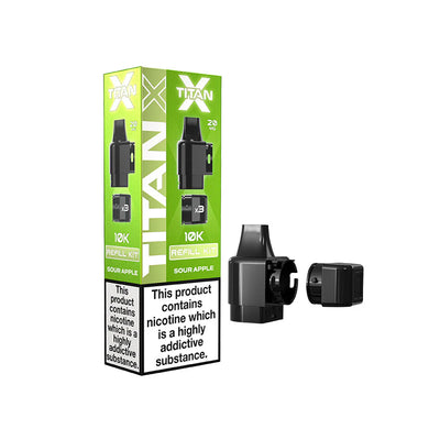 Titan X Refill Kit Sour Apple