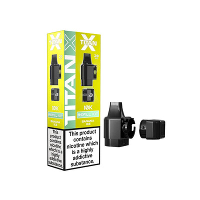 Titan X Refill Kit Banana Ice