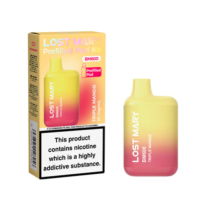 Lost Mary BM600 Recharge Kit Triple Mango
