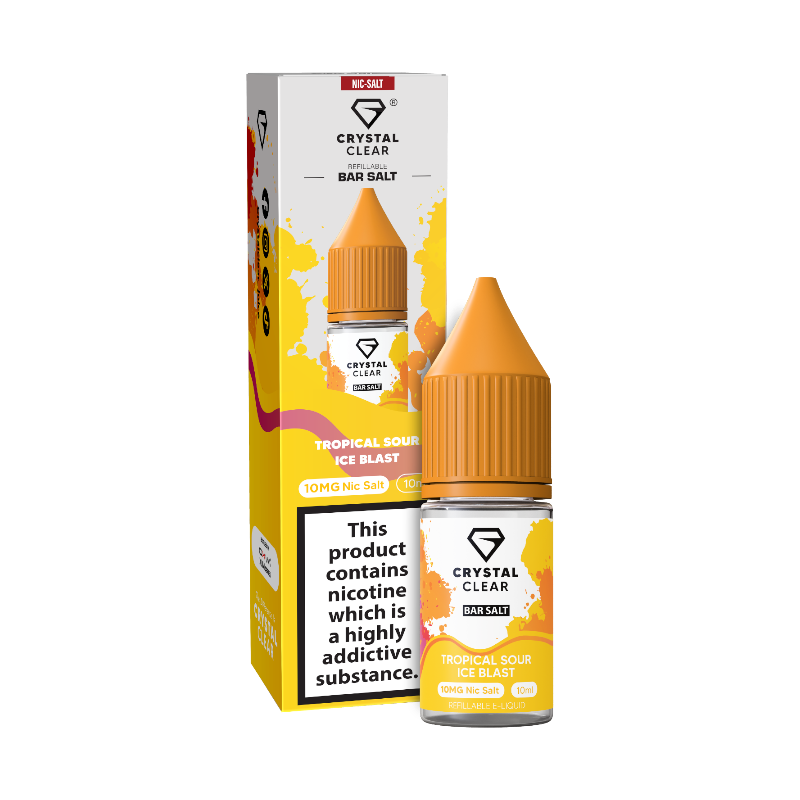 Crystal Clear 10ml Tropical Sour Ice Blast 10mg
