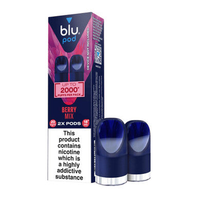 Blu 2 Pack Pod Berry Mix 20mg